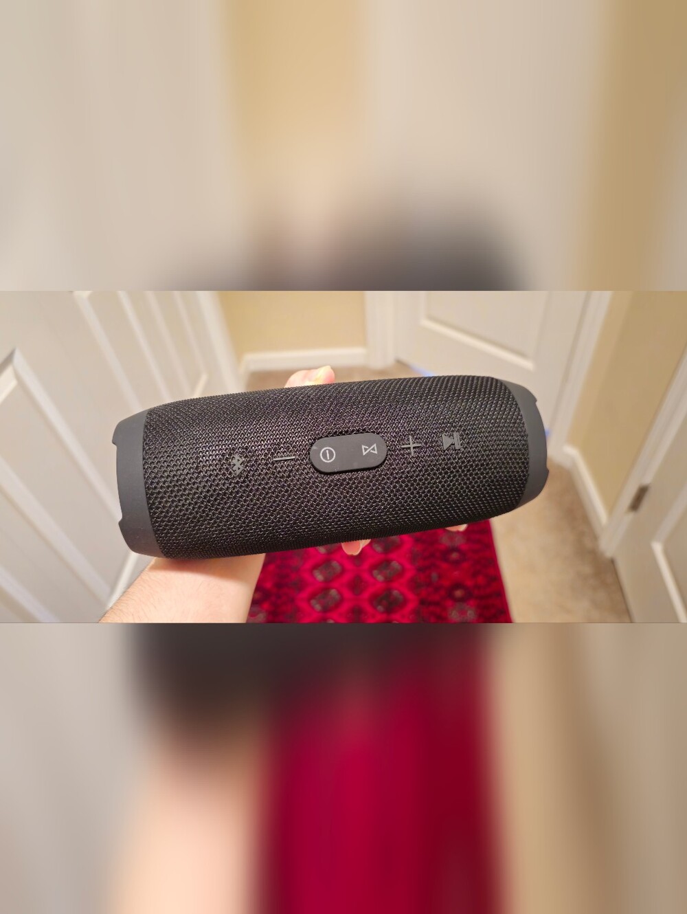 Portable Bluetooth Speaker - Black Charger not Included